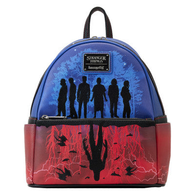 Loungefly: Netflix - Stranger Things Upside Down Shadows Mini Backpack - CONFIDENTIAL