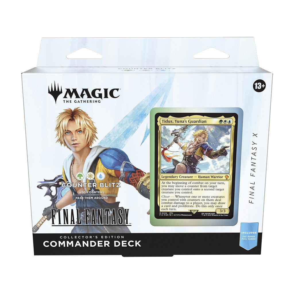 Magic: The Gathering - FINAL FANTASY Collector's Edition Commander Deck Assortment (4 Collector's Edition Commander Deck)