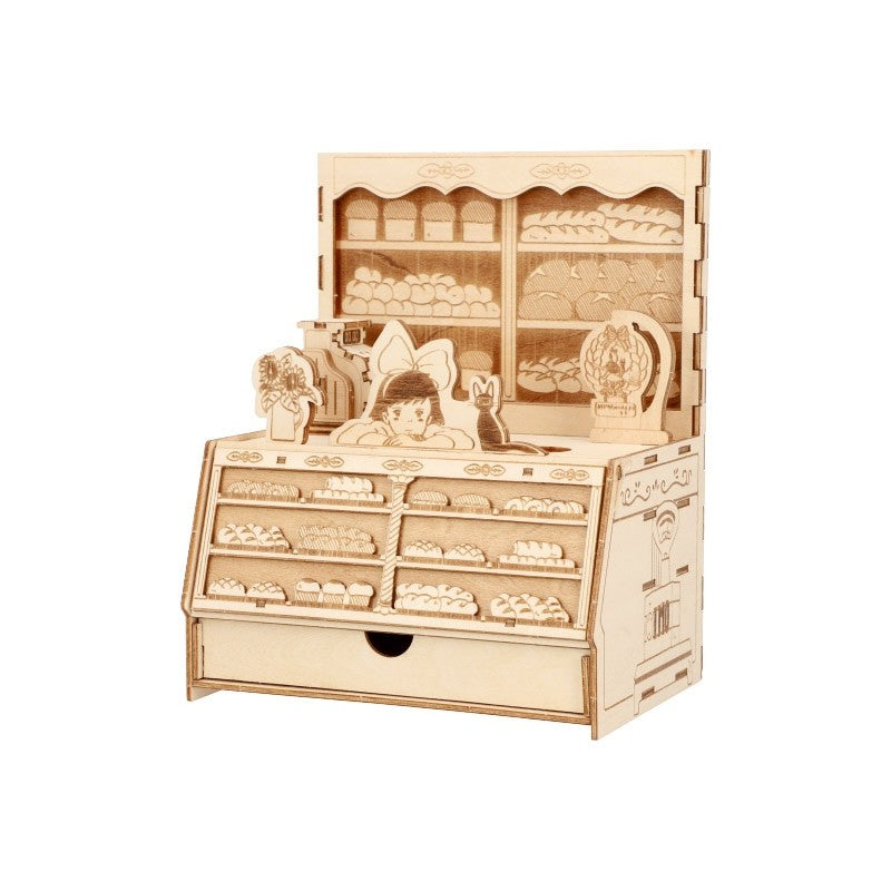 MAQUETTE EN BOIS KIGUMI BOULANGERIE - KIKI LA PETITE SORCIÈRE
