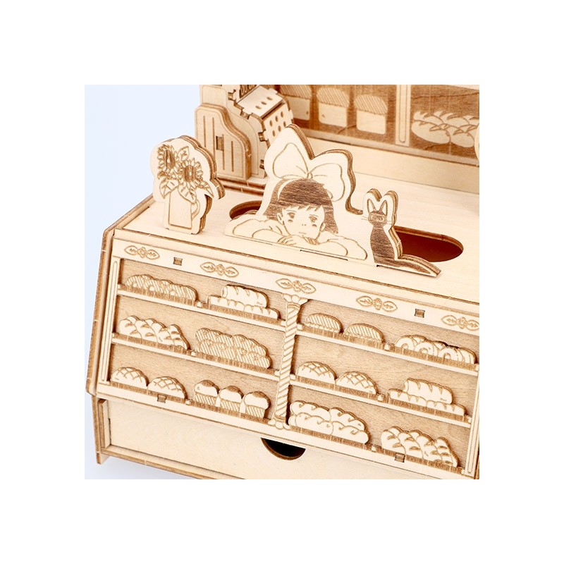 MAQUETTE EN BOIS KIGUMI BOULANGERIE - KIKI LA PETITE SORCIÈRE