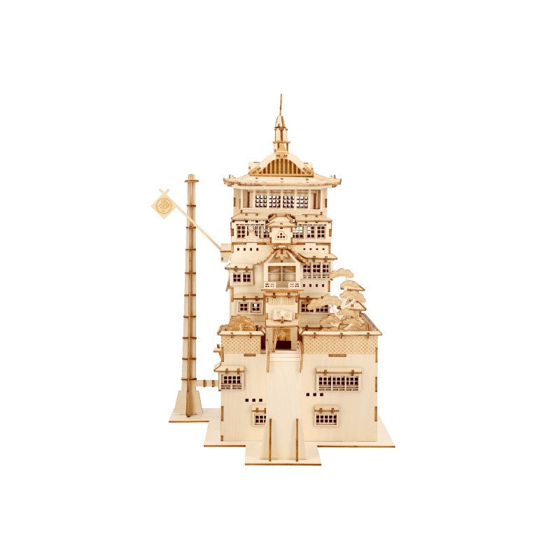 MAQUETTE EN BOIS KIGUMI ABURAYA - LE VOYAGE DE CHIHIRO