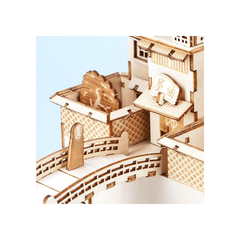 MAQUETTE EN BOIS KIGUMI ABURAYA - LE VOYAGE DE CHIHIRO
