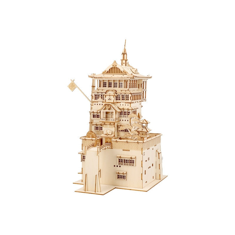 MAQUETTE EN BOIS KIGUMI ABURAYA - LE VOYAGE DE CHIHIRO