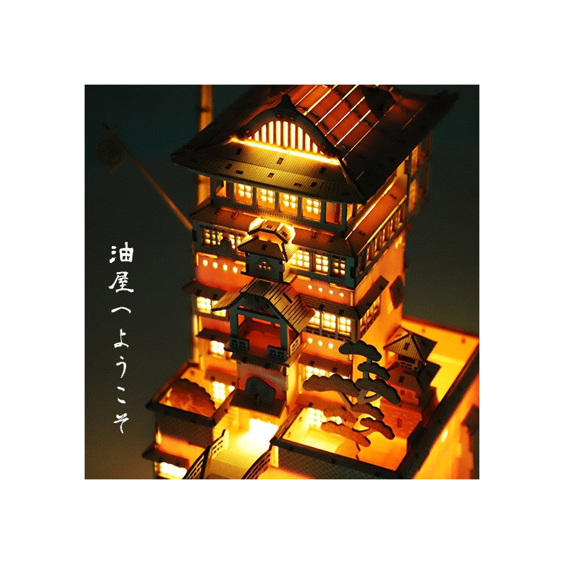 MAQUETTE EN BOIS KIGUMI ABURAYA - LE VOYAGE DE CHIHIRO