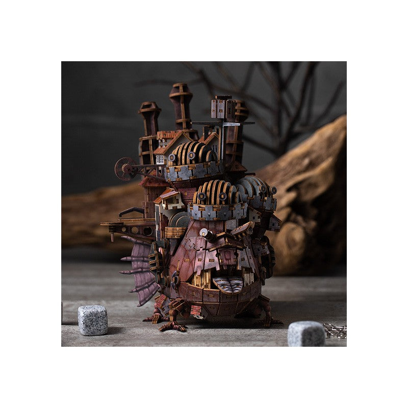 MAQUETTE EN BOIS KIGUMI CHÂTEAU DE HAURU - LE CHÂTEAU AMBULANT