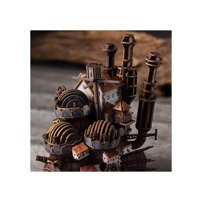 MAQUETTE EN BOIS KIGUMI CHÂTEAU DE HAURU - LE CHÂTEAU AMBULANT