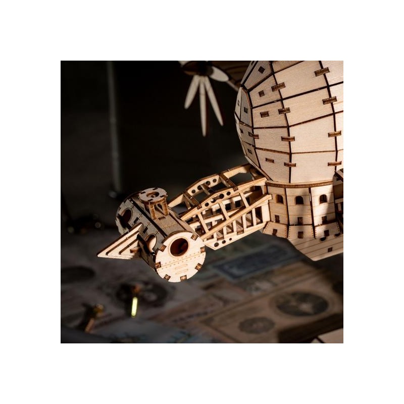MAQUETTE EN BOIS KIGUMI TIGER MOTH - LE CHÂTEAU DANS LE CIEL