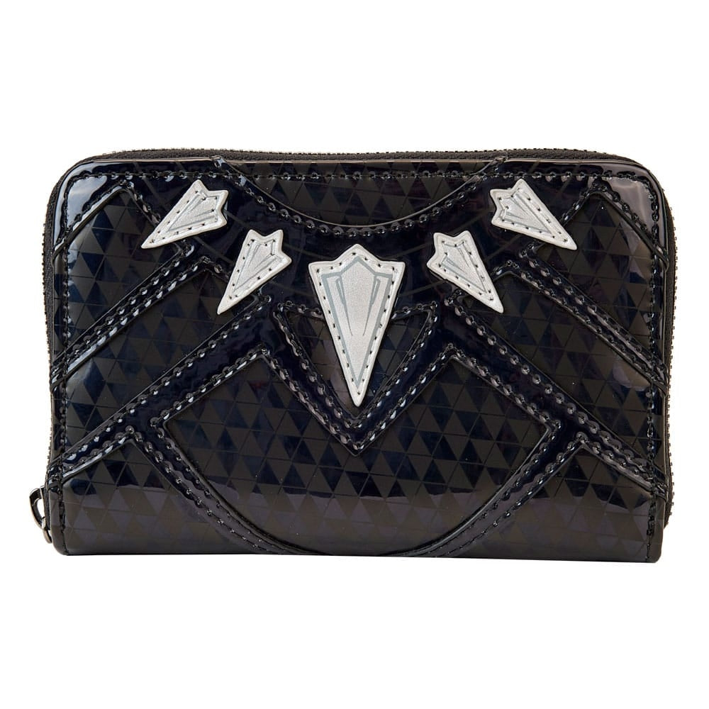 Loungefly: Marvel - Shine Black Panther Cosplay Zip Around Wallet - flash vidéo