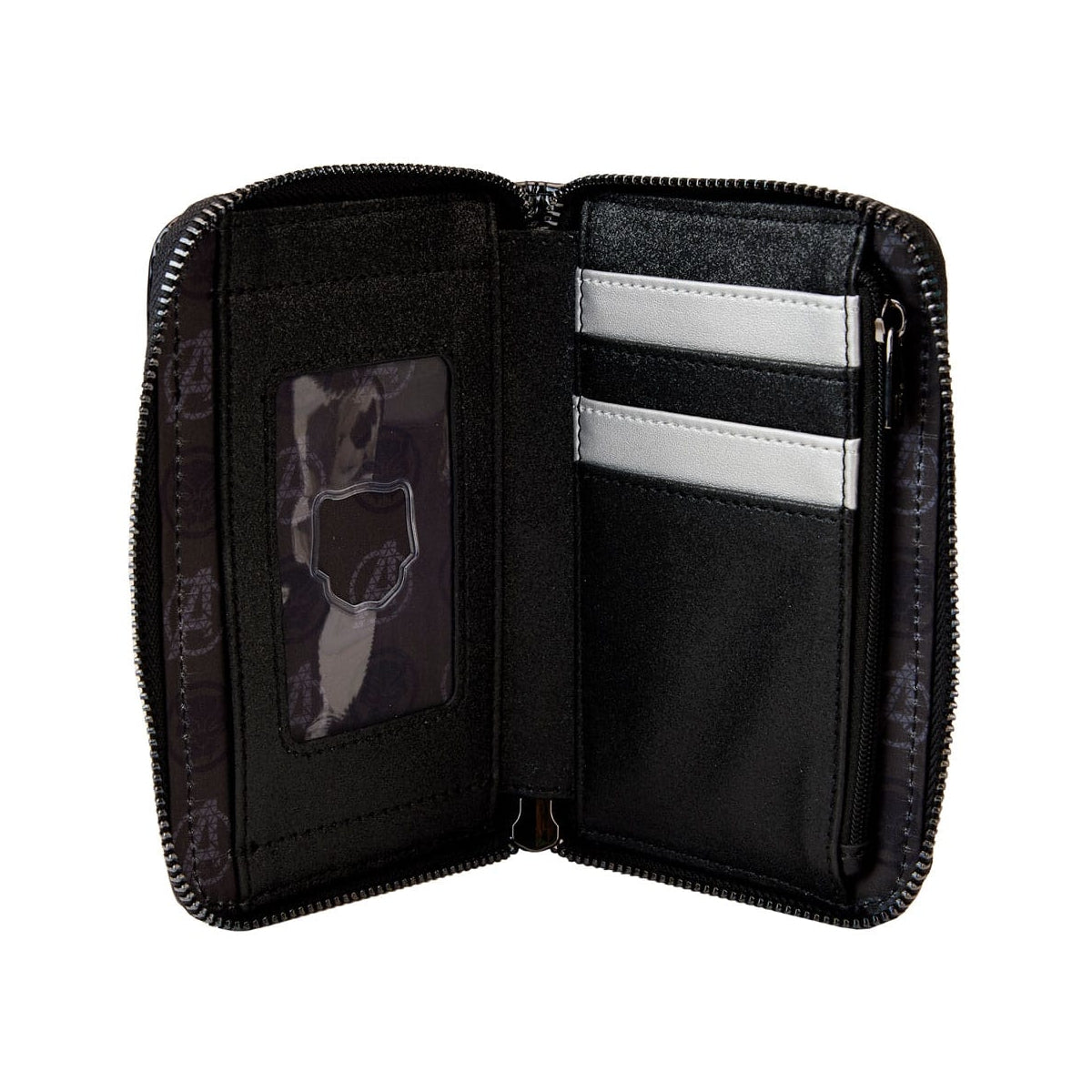 Loungefly: Marvel - Shine Black Panther Cosplay Zip Around Wallet - flash vidéo