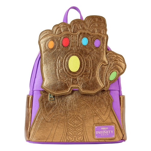 Loungefly: Marvel - Shine Thanos Gauntlet Mini Backpack