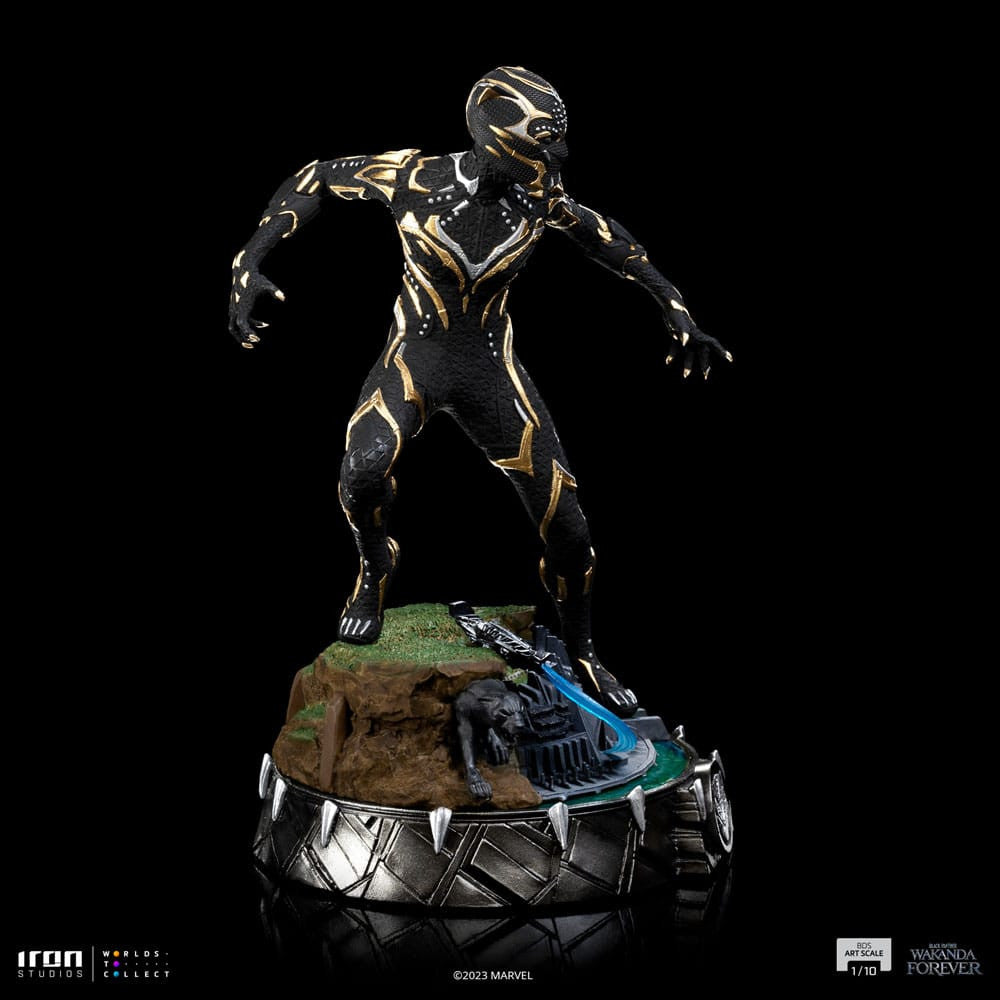 Iron Studios - Arts Scale 1/10 - Black Panther: Wakanda Forever - Shuri Statue 21cm - flash vidéo