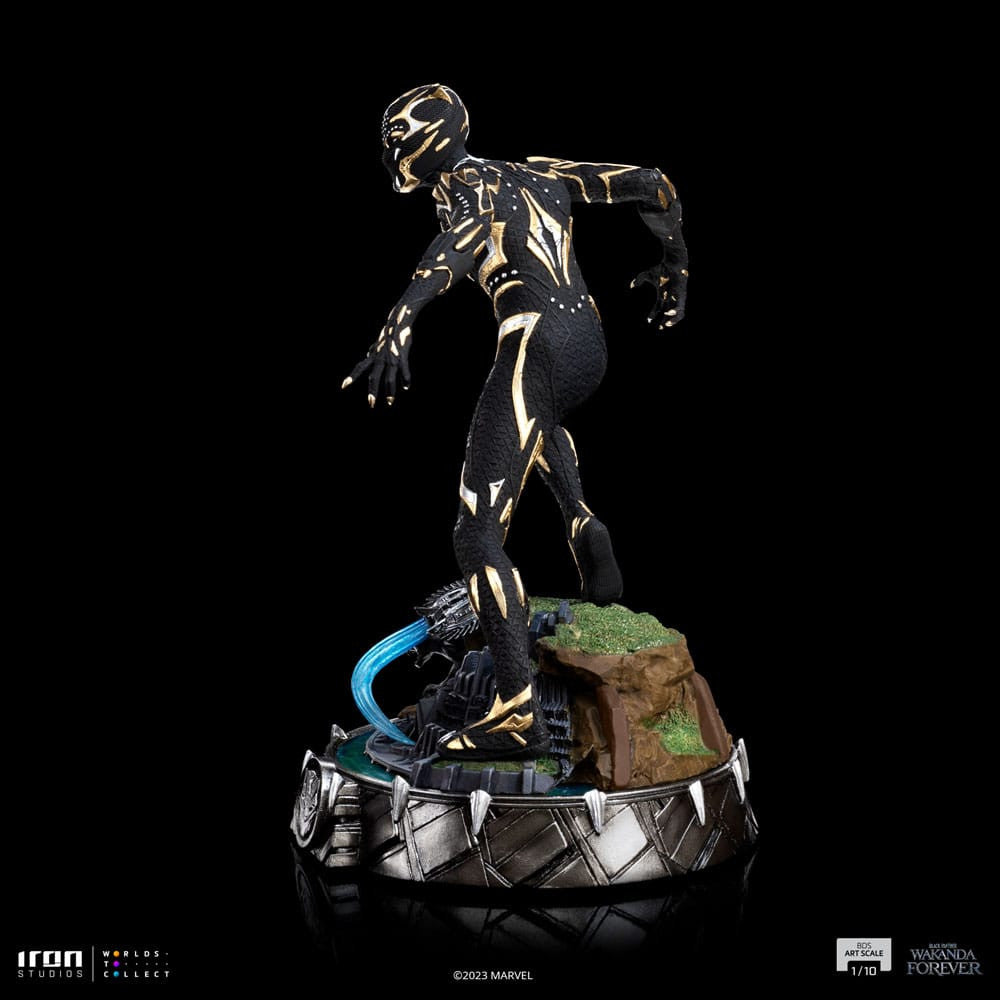 Iron Studios - Arts Scale 1/10 - Black Panther: Wakanda Forever - Shuri Statue 21cm - flash vidéo