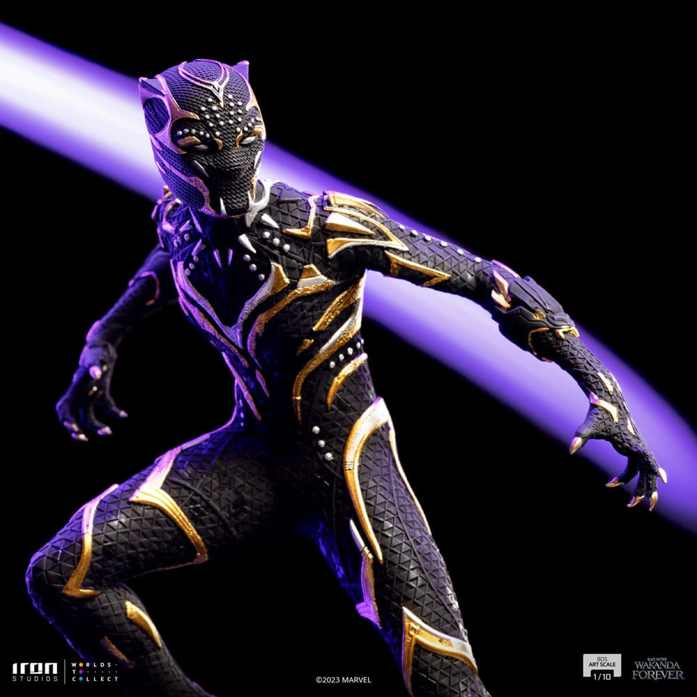 Iron Studios - Arts Scale 1/10 - Black Panther: Wakanda Forever - Shuri Statue 21cm - flash vidéo