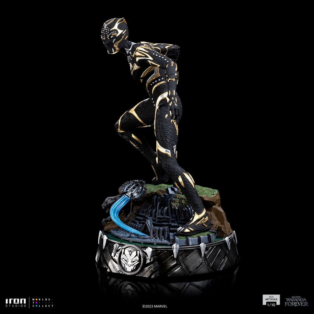 Iron Studios - Arts Scale 1/10 - Black Panther: Wakanda Forever - Shuri Statue 21cm - flash vidéo