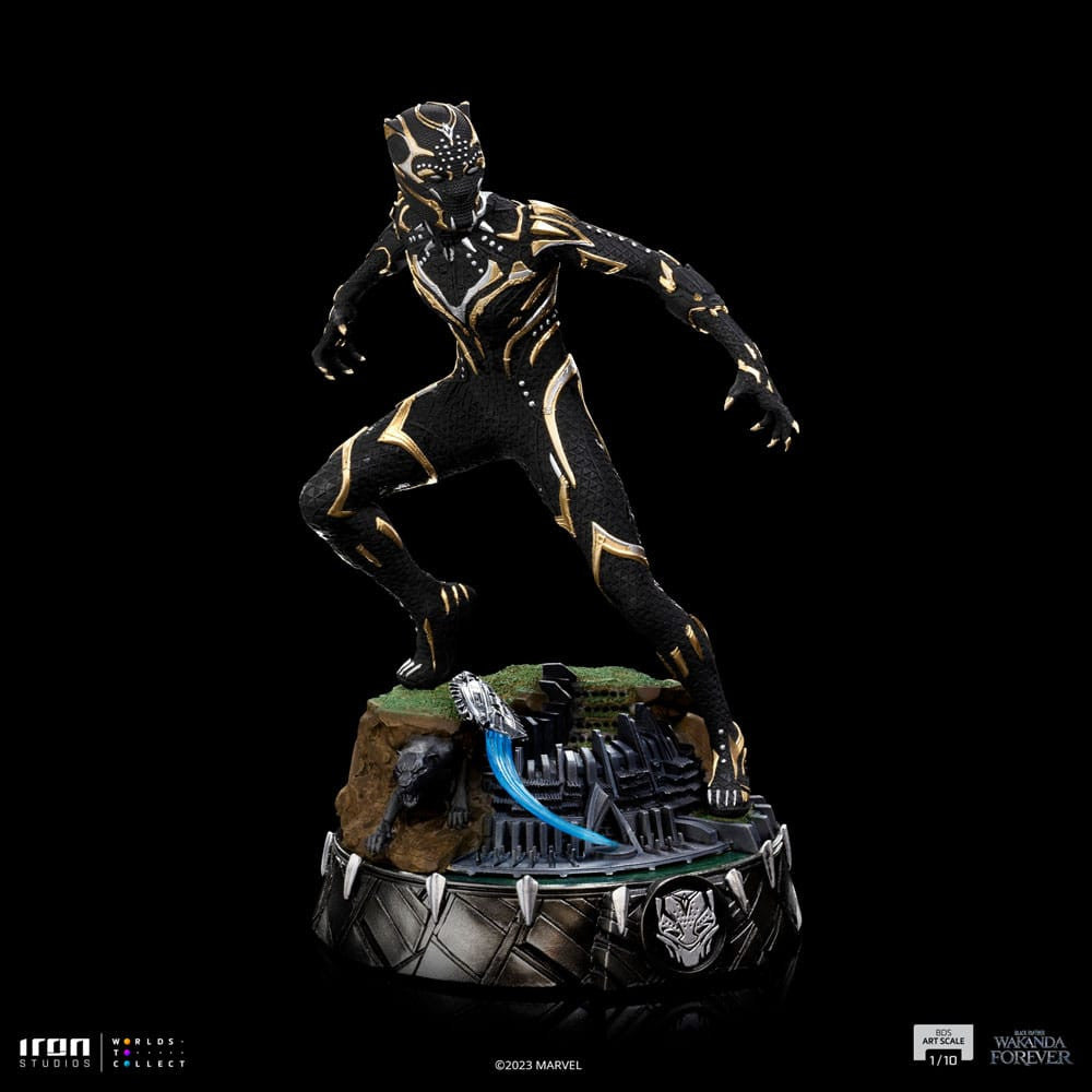Iron Studios - Arts Scale 1/10 - Black Panther: Wakanda Forever - Shuri Statue 21cm - flash vidéo