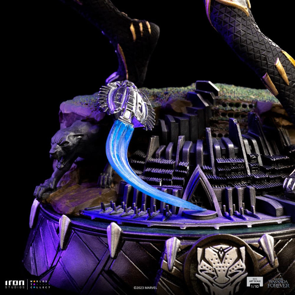Iron Studios - Arts Scale 1/10 - Black Panther: Wakanda Forever - Shuri Statue 21cm - flash vidéo