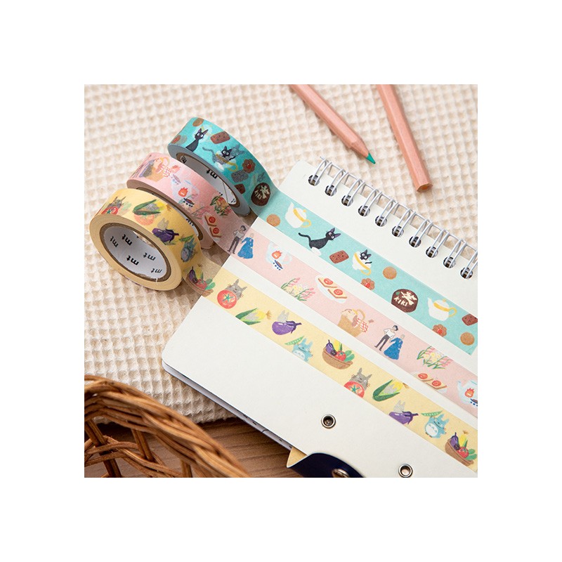 MASKING TAPE BREAK TIME FLEURS - LE CHÂTEAU AMBULANT