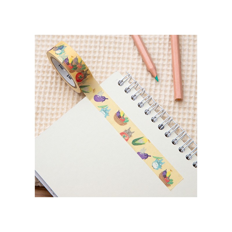 MASKING TAPE BREAK TIME LÉGUMES - MON VOISIN TOTORO