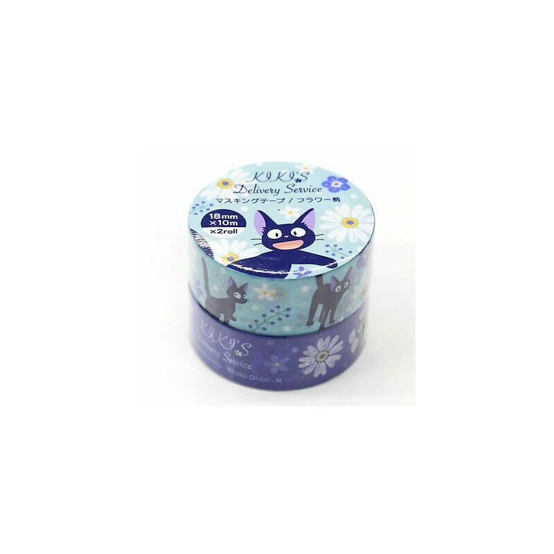 MASKING TAPE JIJI MOTIFS FLEURS - KKIKI LA PETITE SORCIÈRE