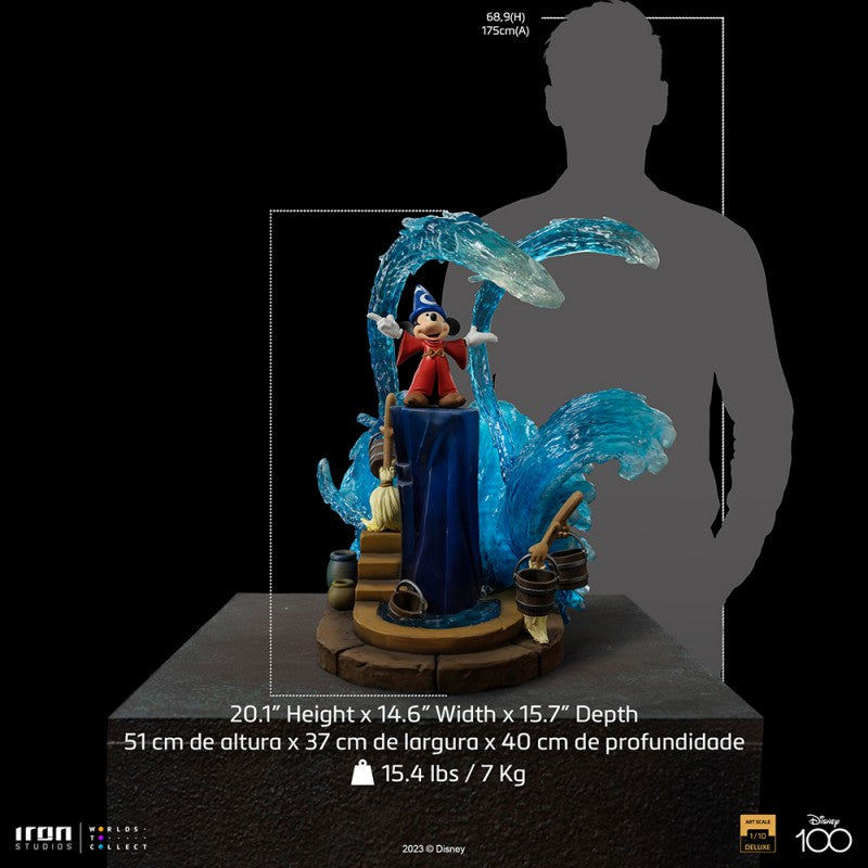 MICKEY FANTASIA DELUXE ART SCALE 1/10
