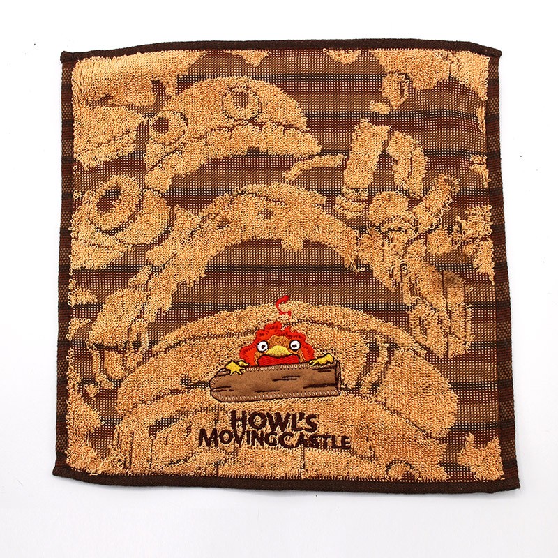 MINI SERVIETTE CALCIFER 25X25 CM - LE CHÂTEAU AMBULANT