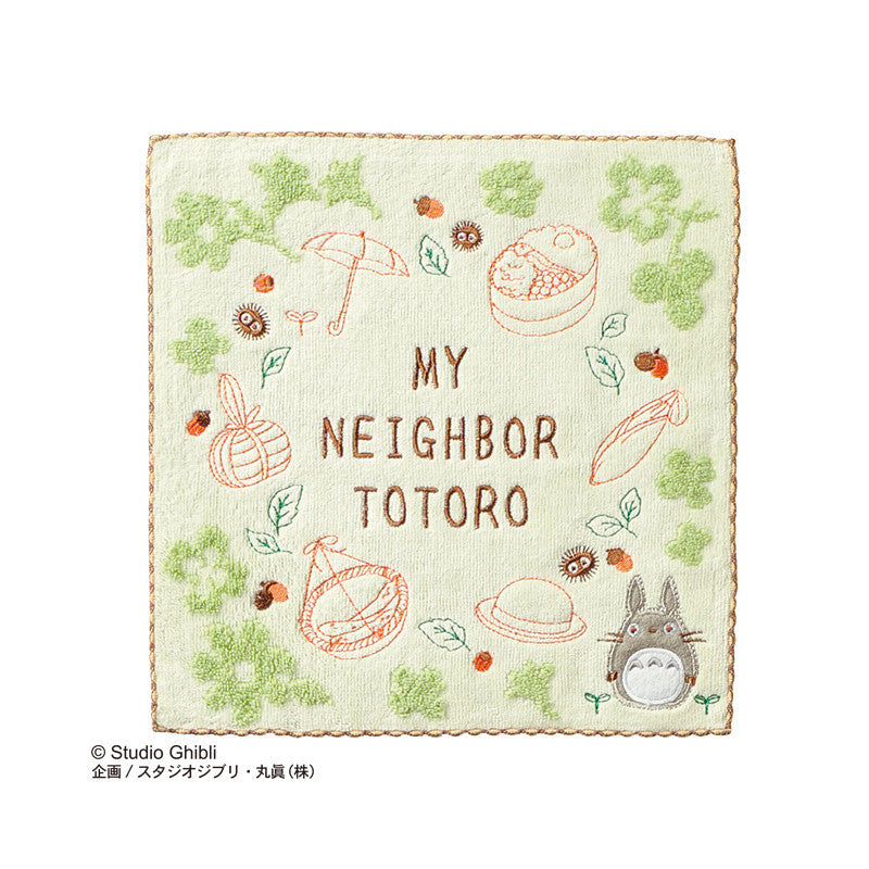 MINI SERVIETTE EN COTON LES SOUVENIRS DE TOTORO 25X25CM - MON VOISIN
