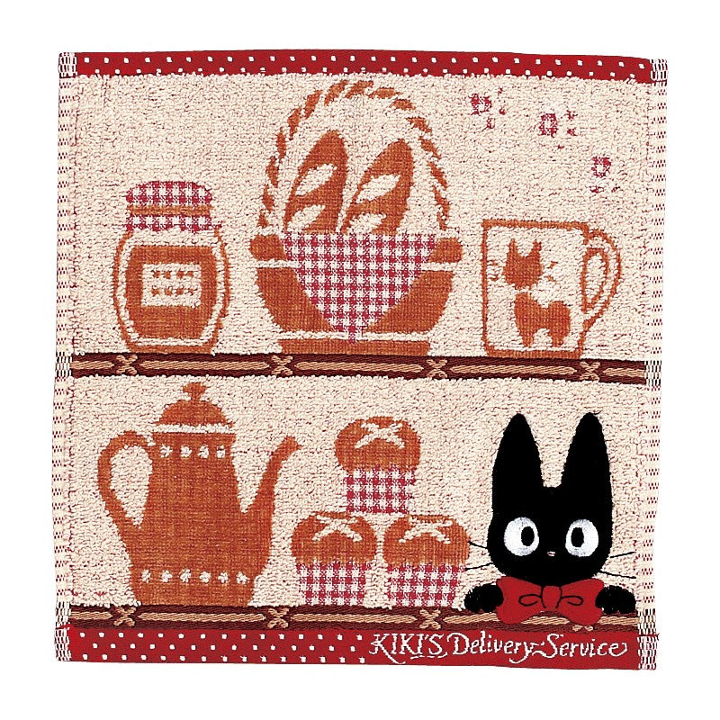 MINI SERVIETTE JIJI ÉTAGÈRES 25X25 CM - KIKI LA PETITE SORCIÈRE