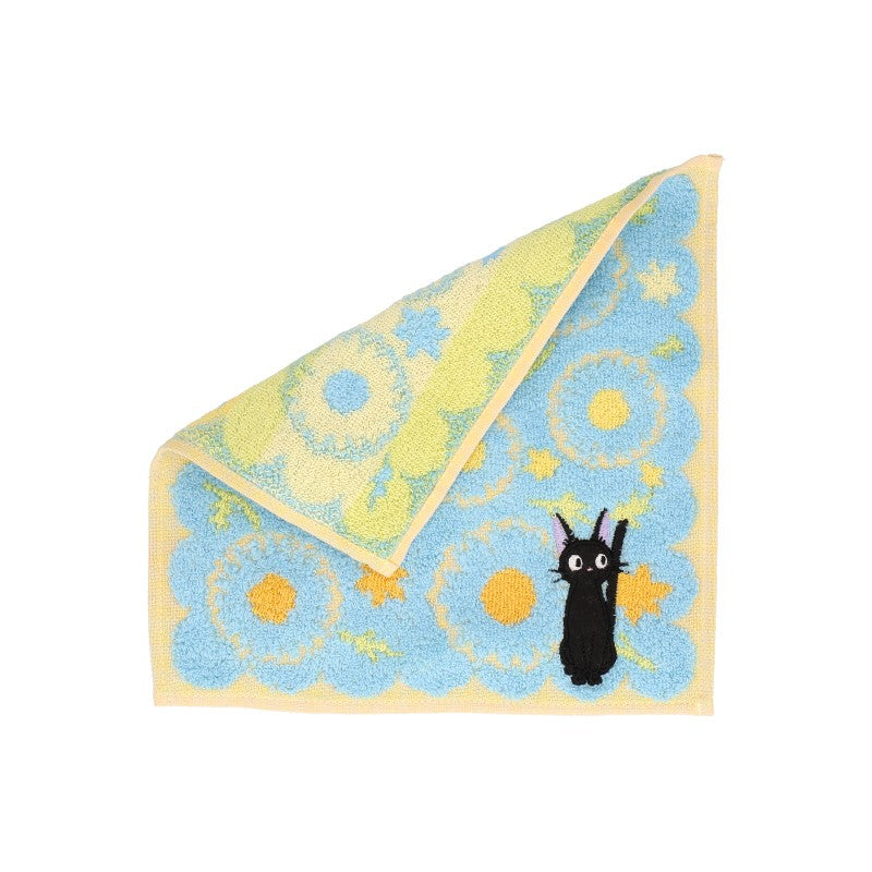 MINI SERVIETTE JIJI MARGUERITES 25X25CM - KIKI LA PETITE SORCIÈRE