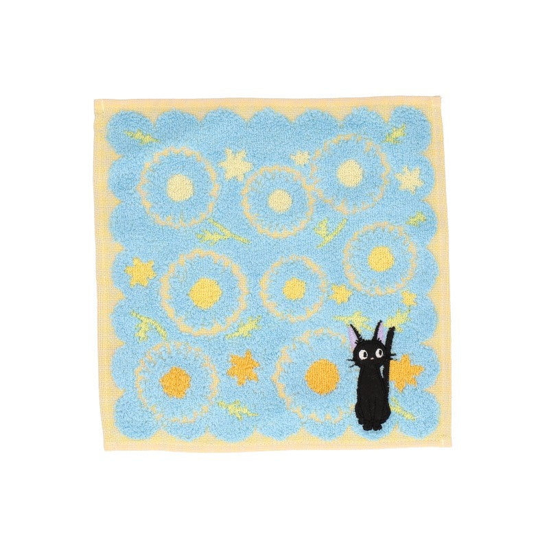 MINI SERVIETTE JIJI MARGUERITES 25X25CM - KIKI LA PETITE SORCIÈRE