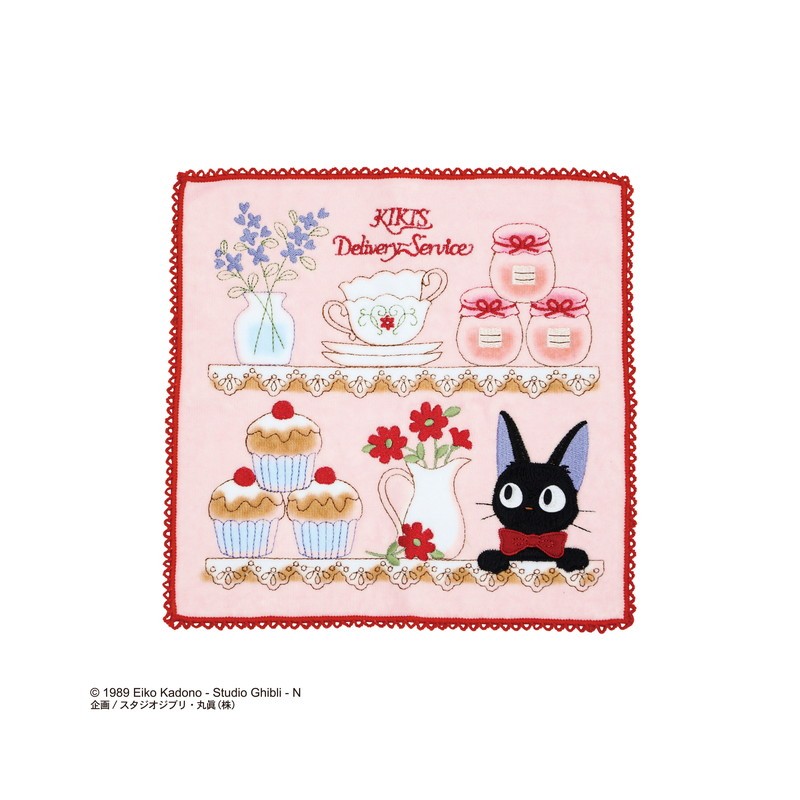 MINI SERVIETTE JIJI PÂTISSERIES 25X25 CM - KIKI LA PETITE SORCIÈRE