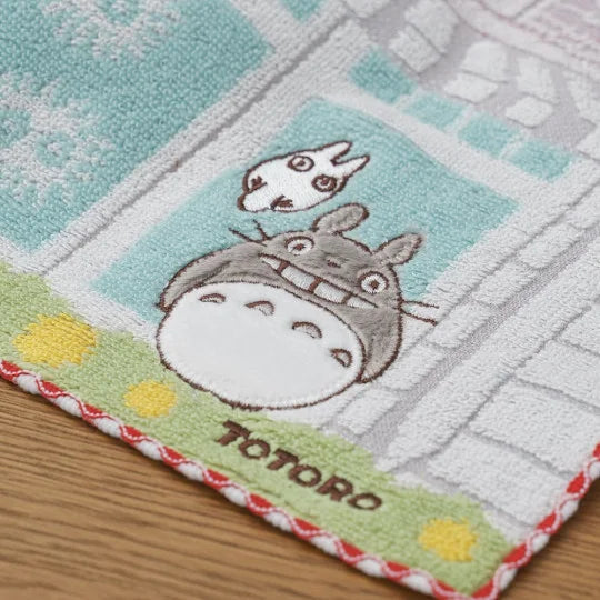 Ghibli - Mon Voisin Totoro - Mini Serviette "La maison de Satsuki et Mei" 25x25cm - flash vidéo