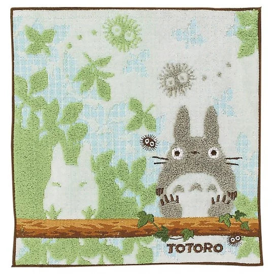 Ghibli - Mon Voisin Totoro - Mini Serviette "Totoro sur une branche" 25x25cm - flash vidéo