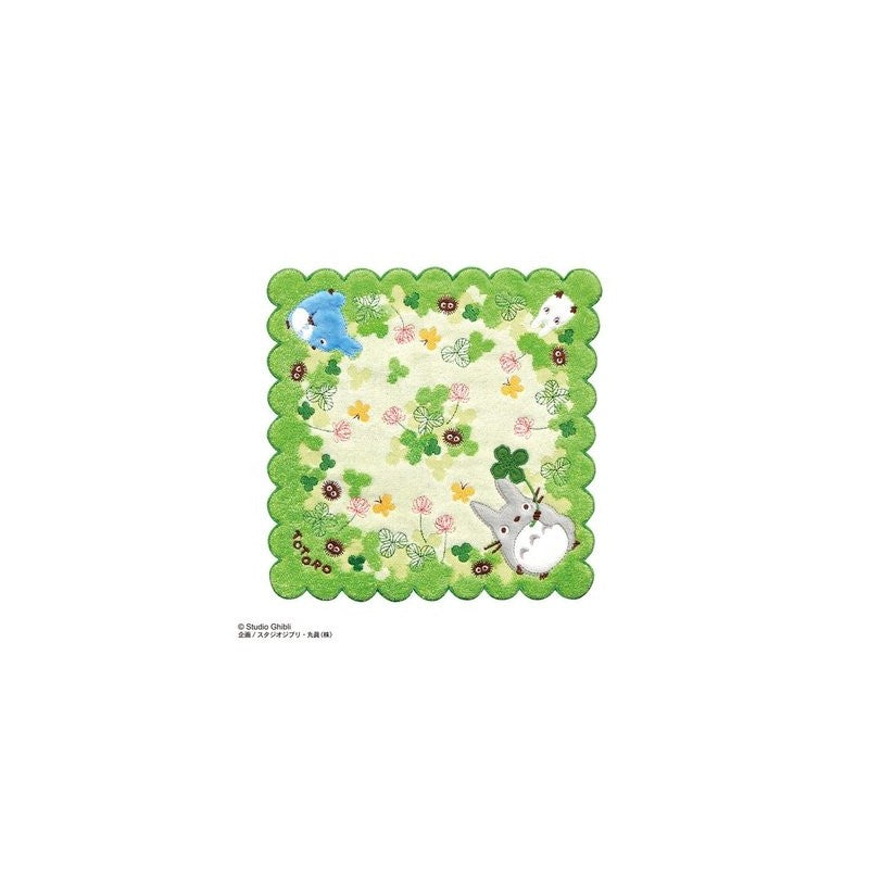 MINI SERVIETTE TOTORO TRÈFLE 25X25 CM - MON VOISIN TOTORO