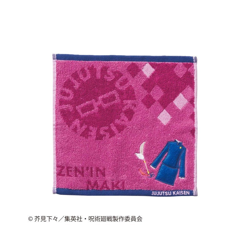 MINI SERVIETTE UNIFORME MAKI ZENIN 25X25CM - JUJUTSU KAISEN