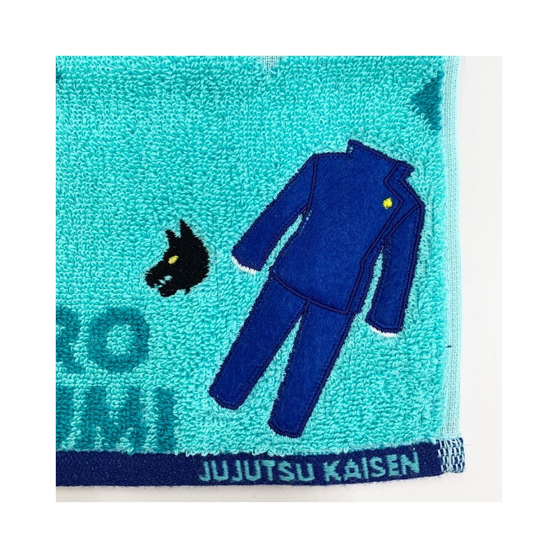 MINI SERVIETTE UNIFORME MEGUMI FUSHIGURO 25X25CM - JUJUTSU KAISEN