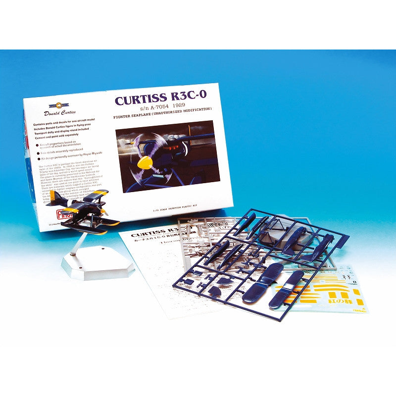 MAQUETTE CURTISS R3C-0 HYDRAVION DE COMBAT 1/72 - PORCO ROSSO