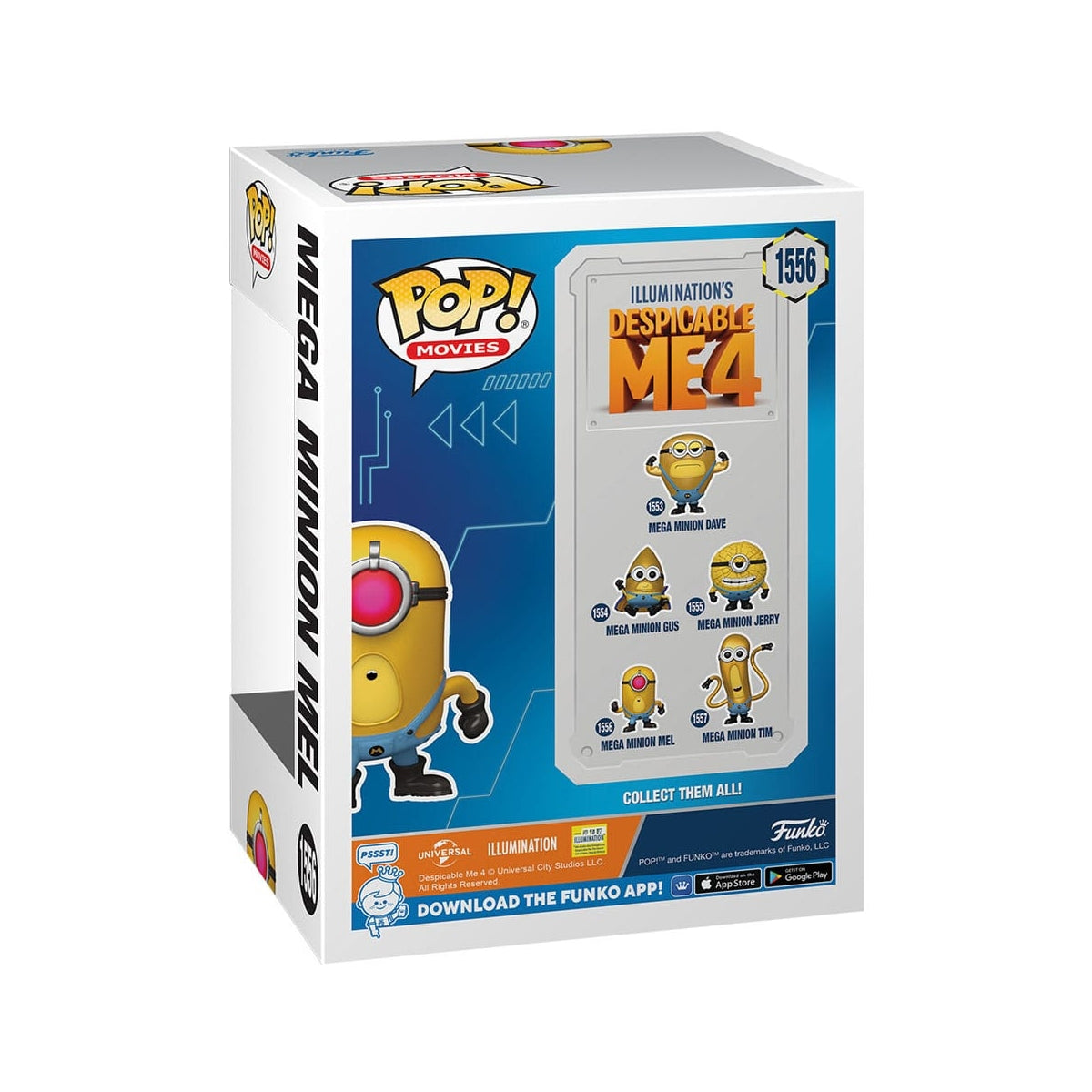 Funko Pop! Movies: Despicable Me 4 - Mega Minion Mel - flash vidéo