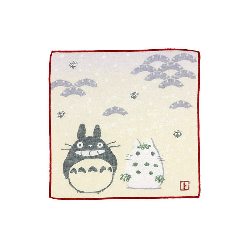 MOUCHOIR BONHOMME DE NEIGE - MON VOISIN TOTORO