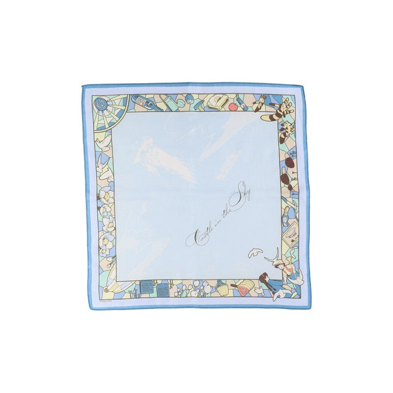MOUCHOIR CHEMIN DU VENT BLEU - LE CHÂTEAU DANS LE CIEL