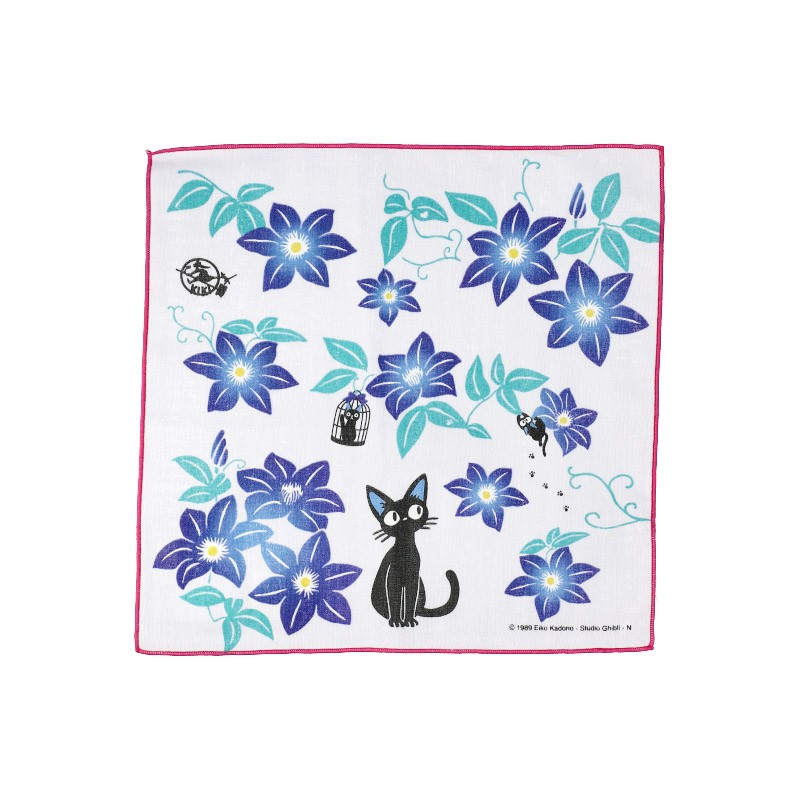 MOUCHOIR DE TULLE CLEMATITES - KIKI LA PETITE SORCIÈRE