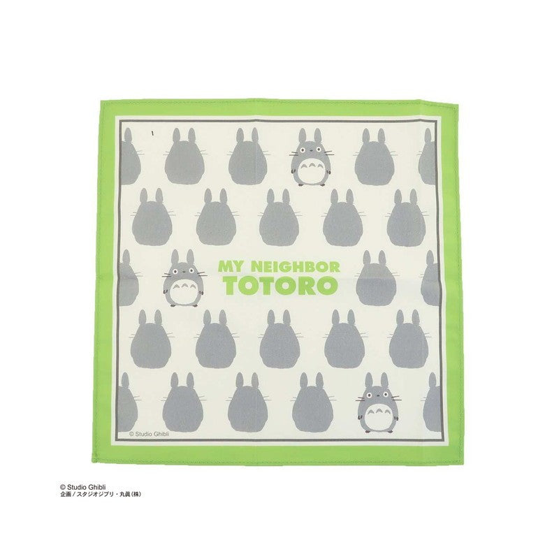 MOUCHOIR SILHOUETTE TOTORO GRIS 43 X 43 CM - MON VOISINTOTORO