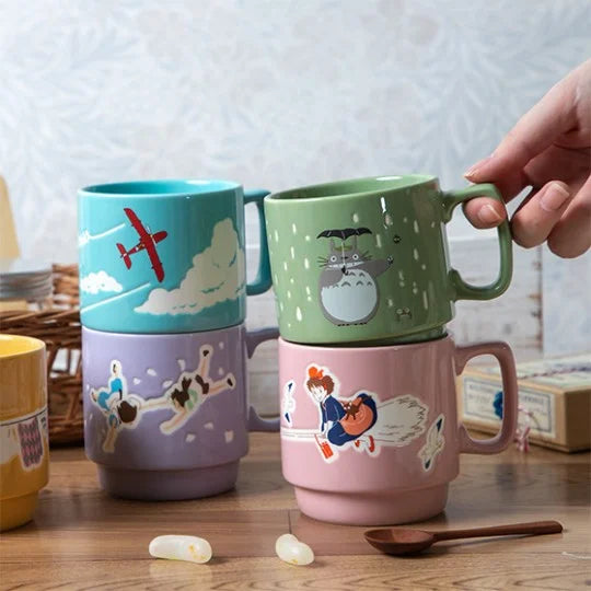 Ghibli - Le Voyage de Chihiro - Mug en relief coloré "Chihiro et Haku" - flash vidéo