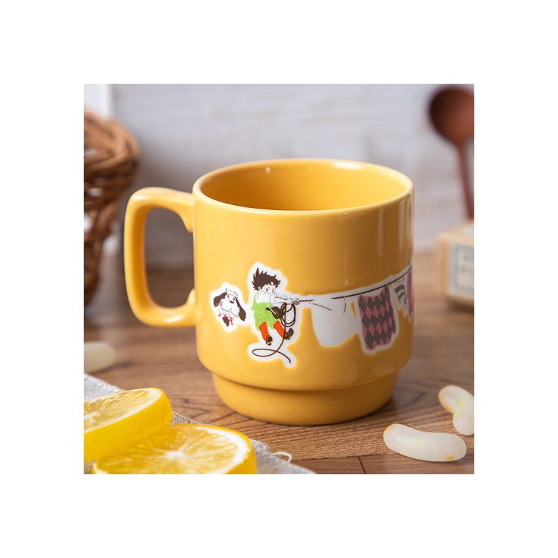 MUG COULEUR GAUFFRÉ GRANDE LESSIVE - LE CHÂTEAU AMBULANT