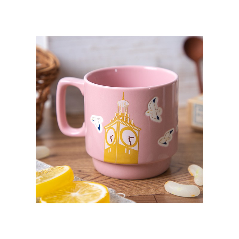 Ghibli - Kiki la petite sorcière - Mug en relief coloré "Kiki sur son balai"