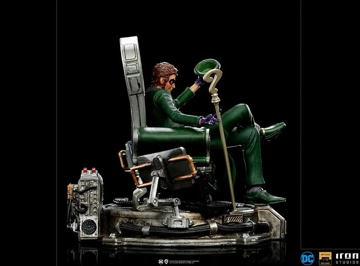 Iron Studios - Arts Scale 1/10 - DC Comics - The Riddler Statue 24cm - flash vidéo