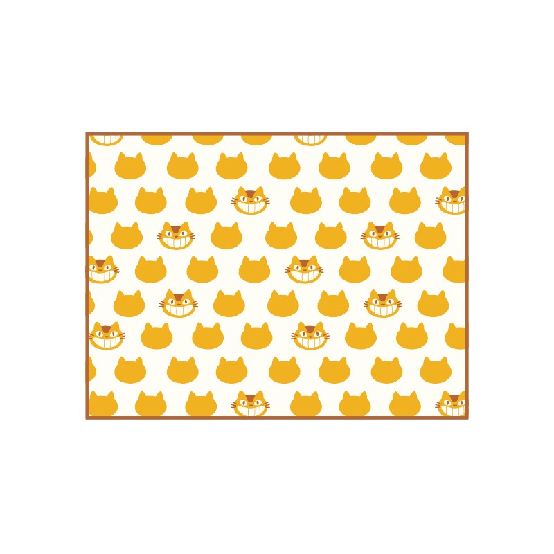 NAPPE À PIQUE-NIQUE SILHOUETTE CHATBUS - MON VOISIN TOTORO