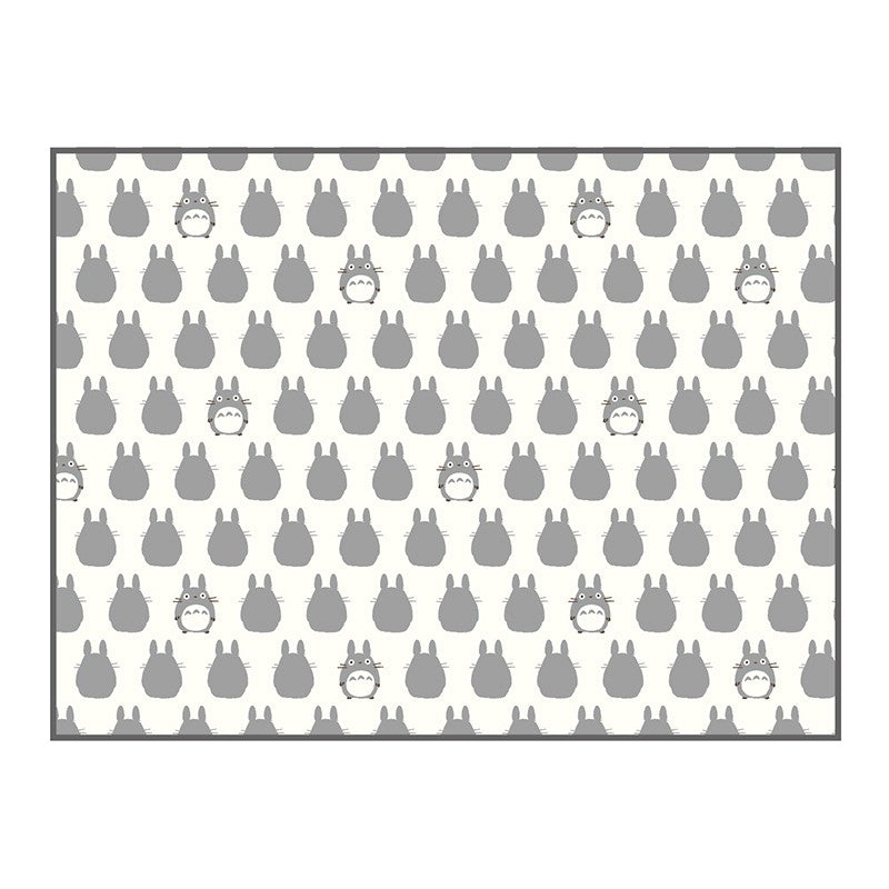 NAPPE À PIQUE-NIQUE SILHOUETTE TOTORO GRIS - MON VOISIN TOTORO