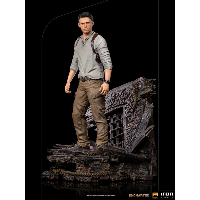 NATHAN DRAKE DELUXE - UNCHARTED MOVIE - ART SCALE 1/10