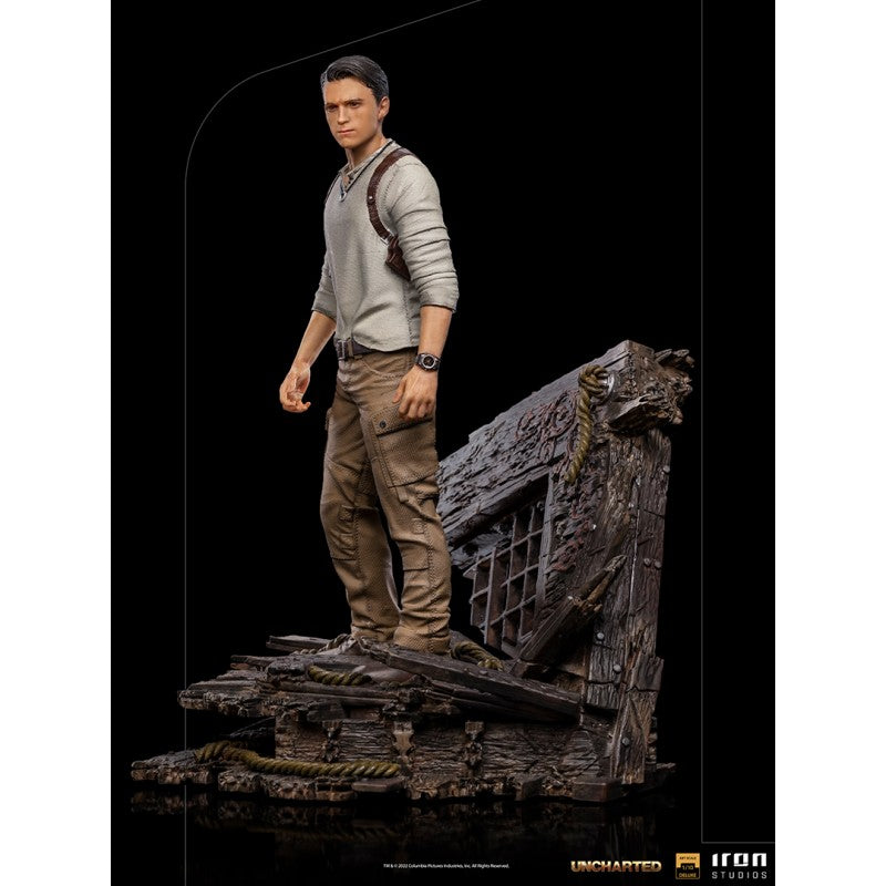 NATHAN DRAKE DELUXE - UNCHARTED MOVIE - ART SCALE 1/10