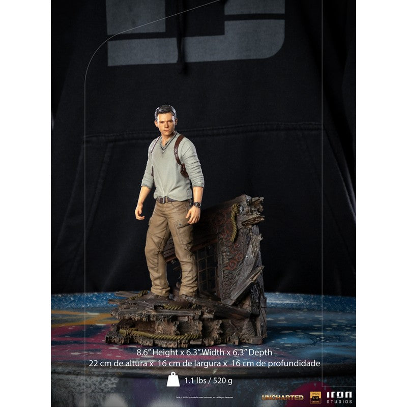 NATHAN DRAKE DELUXE - UNCHARTED MOVIE - ART SCALE 1/10